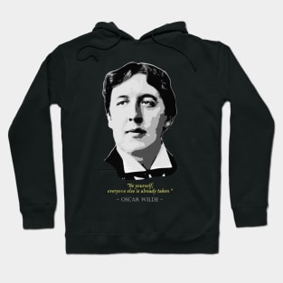 Oscar Wilde Quote Hoodie